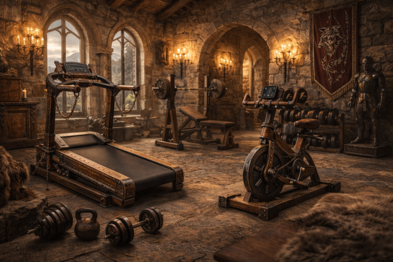 sporto salė namuose