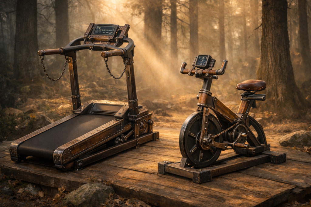 bėgimo takeliai dviračiai treniruokliai